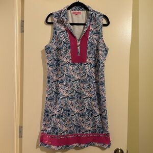 Simply Southern Blue and Pink Patterned Dress